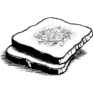 Two Slices of Toast