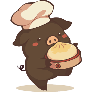 Cute Chef Pig