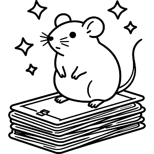 Rat & Tarot Cards