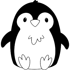 Cute Penguin Chick