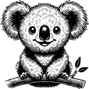 Happy Baby Koala