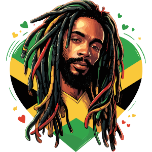 Love Jamaica Portrait