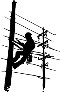 Linesman Fixing Cables