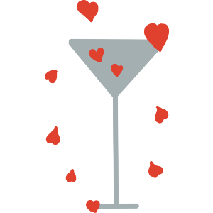 Heart cocktail