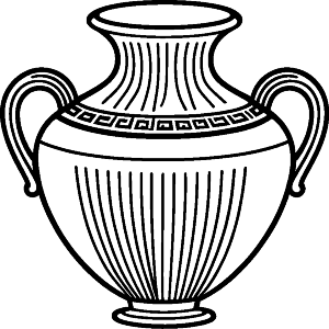 Ancient Greek Amphora Vase