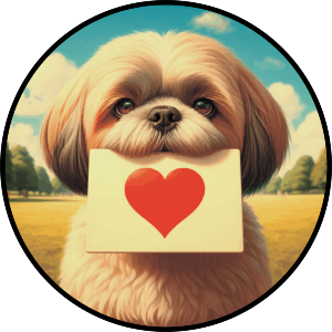 Shih Tzu Love Note