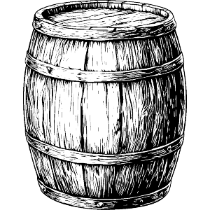 Wooden Barrel