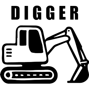 Excavator Work Vehicle