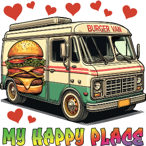 My Happy Place Burger Van