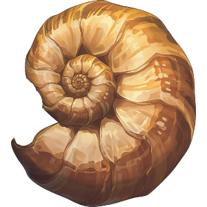 Ammonite Fossil