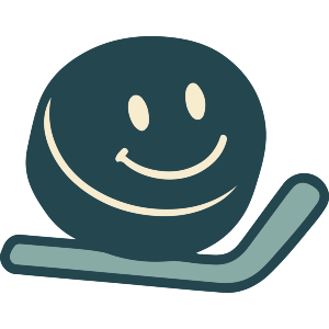 Happy Hockey Puck