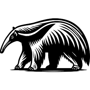 Anteater Walking