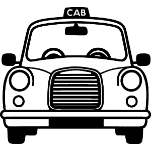 Black Taxi Cab