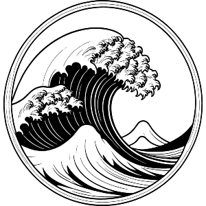 Tsunami Drawing