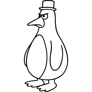 Grumpy Penguin