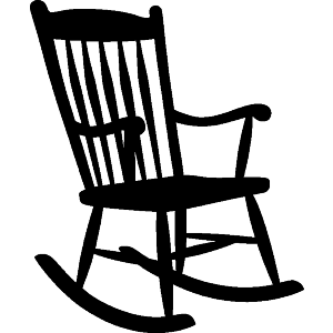 Rocking Chair Silhouette 