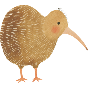 Kiwi Bird Side View