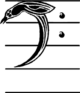 Bird Bass Clef