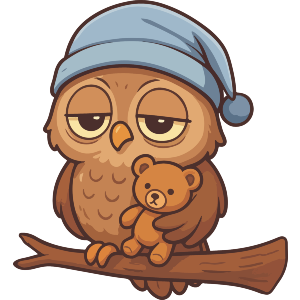 Sleepy Owl