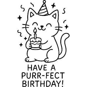 Birthday Cat