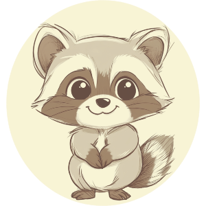 Cute Raccoon