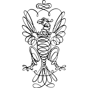 Calligraphy Eagle