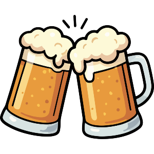Clinking Beer Tankards