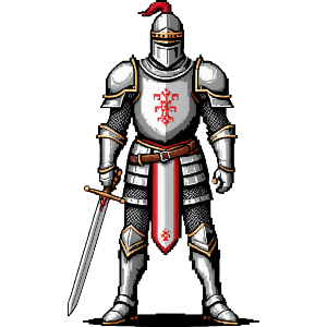 Retro Game Knight