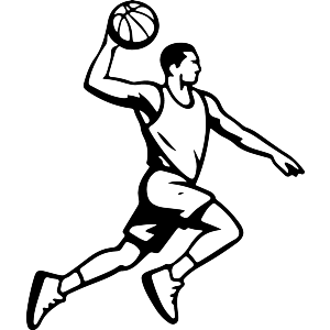 Basketball Player Dunk