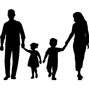  Parent & Child Silhouette