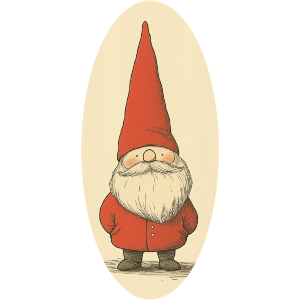 Cute Gnome Standing
