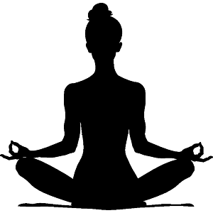 Yoga Pose Silhouette