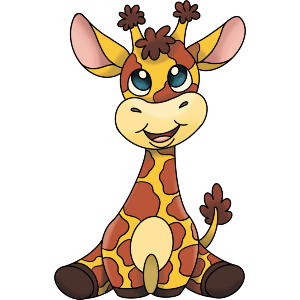 Cute Baby Giraffe