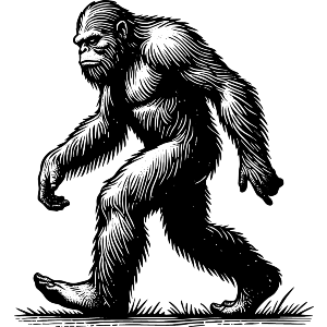 Bigfoot Walking
