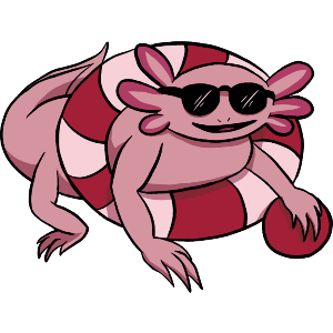 Axolotl Sunglasses Float