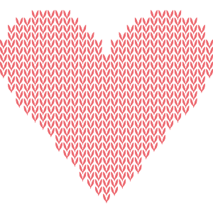 Knitted Heart