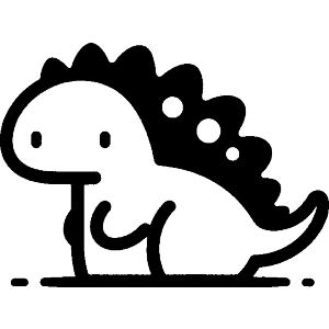 Kawaii Dinosaur
