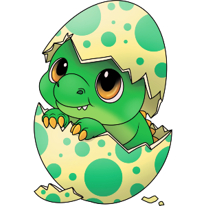 Hatching Baby Dinosaur