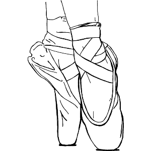 Ballet Shoes En Pointe