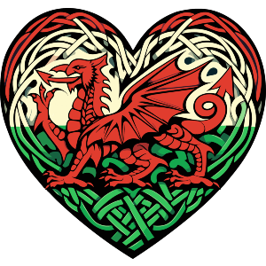 Wales Celtic Heart 