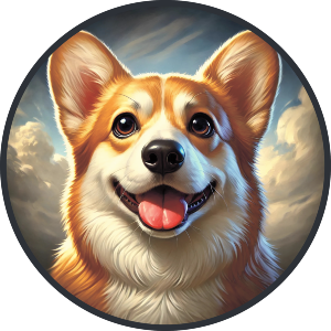 Smiling Welsh Corgi