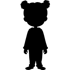 Little Girl Silhouette