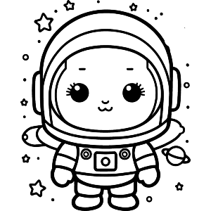 Cute Astronaut Training