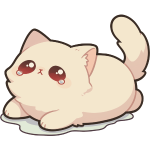 Cute Sad Kitten