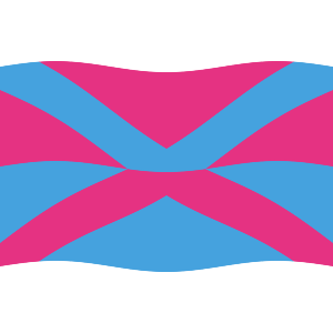 Waving Crossdresser Flag