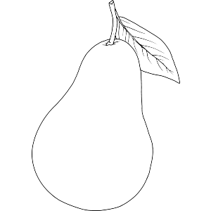 Ripe Pear Fruit