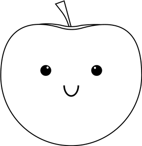 Cute Apple Face