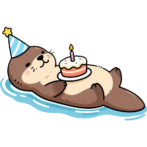 Birthday Otter