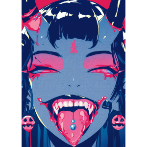 Succubus Goth Demon Girl Vampire