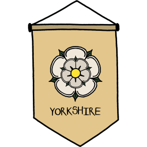 Yorkshire Rose Banner